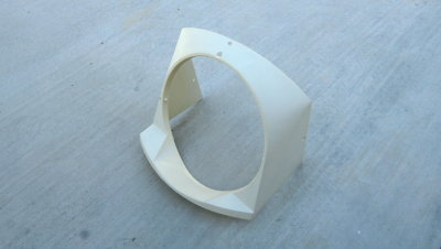 Headlight Surround Plastic Covers (White) Left Side - Photo 6