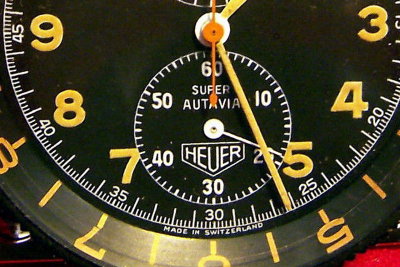 Heuer Super Autavia B Series, sn 70241  (1959-67) 