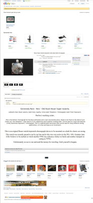 20140210 Heuer Super Autavia NOS eBay UK No bids GBP 2000