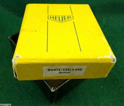 Heuer Monte Carlo 2-Button Decimal Timer - eBay Photo 1