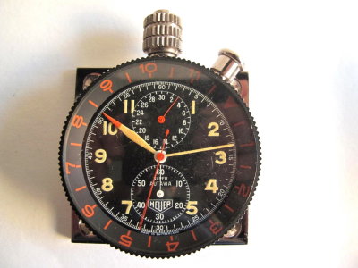 Heuer Super Autavia Chronograph Rallye Timer, B Model, Used - eBay BIN $3,455 No Sale (20140505)
