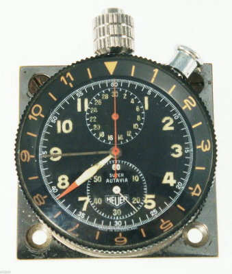 Heuer Super Autavia Chronograph Ralley Timer, B Model, Used - eBay SOLD Unknown $ (20140205)