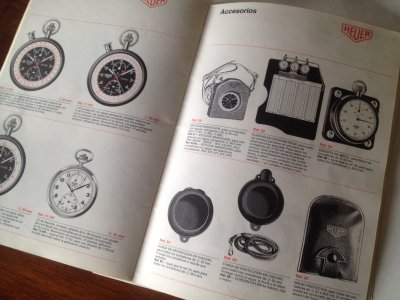 Heuer Catalog 1968 / 69 - eBay Photo 9