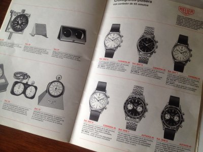 Heuer Catalog 1968 / 69 - eBay Photo 11