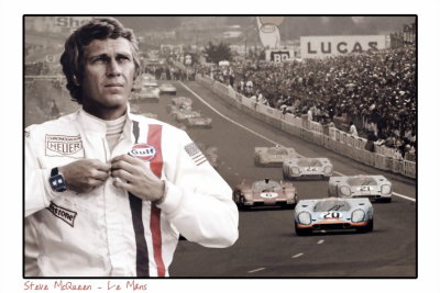 Heuer Ad / Steve McQueen 24 Hours Le Mans - Photo 1