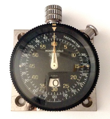 Heuer Monte Carlo 2-Button Ralley Timer, Used - eBay DE DNS at Euro 1,100 / USD $ (20140514)