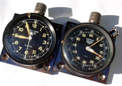 Heuer Master Time 8-Day & Monte Carlo 2-Button Used - PelicanParts Photo 1