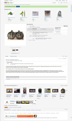 Heuer Master Time 8-Day Monte Carlo 3B Rallye Timer Set Use - eBay Auction Sold Euro 3,021