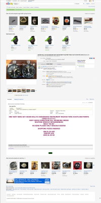 Heuer Master Time 8-Day & Monte Carlo 3-Button Rallye Timer Set SAVIC - eBay Mex Auction Won $3,716