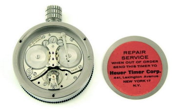 Heuer Master Time 8-Day Rallye Timer Abercrombie & Fitch, Like-New wBox - eBay Photo 5