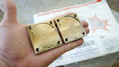 Heuer Mounting Plate Single OEM X2 - Sold $240 (20140423)