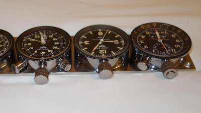 Heuer Super Autavia and Abercrombie & Fitch Co. Triple Rallye Timer Matched Set on Heuer Quad Plate - Photo 24