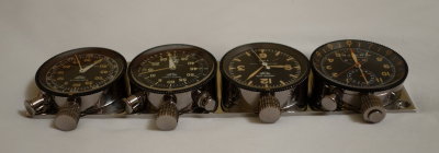 Heuer Super Autavia and Abercrombie & Fitch Co. Triple Rallye Timer Matched Set on Heuer Quad Plate - Photo 21
