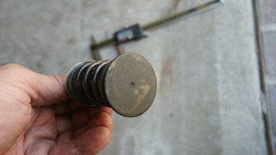 906 ATE #3057 Exhaust Valve 39mm x 110mm / No 4 - Photo 3
