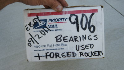 906 Ti-Rod Thrust Bearings, OEM, Used / Set 3 - Photo 1
