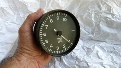 Porsche VDO 10K Mechanical Magnetic Tachometer (1:4 Drive Ratio) - Photo 4