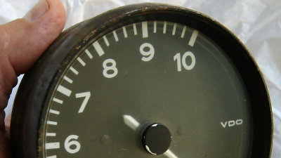 Porsche VDO 10K Mechanical Magnetic Tachometer (1:4 Drive Ratio) - Photo 6