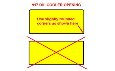 917 Gearbox Oil Cooler Opening with Rounded Corners - Photo 01.jpg