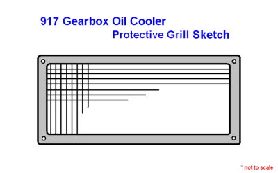 917 Gearbox Oil Cooler Protective Grill Drawing Sketch 1.jpg