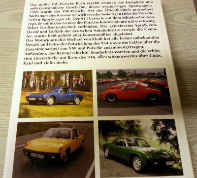 Das Grosse VW-Porsche-BucH HEEL 914-6 - Photo 5