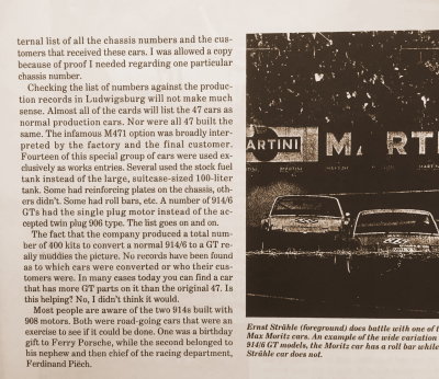 July 1996 Panorama / Exploring the 914-6 GT Mysteries - Page 3