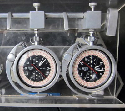 Heuer Pocket Timer Plexiglass Case / Janos (Belgium) Photo 2