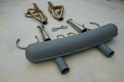914-6 GT Exhaust, OEM, NOS, Complete System