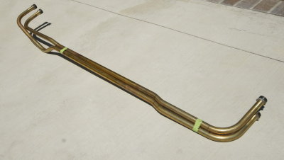 914-6 GT Hard Brass Side Oil Lines - Photo 3