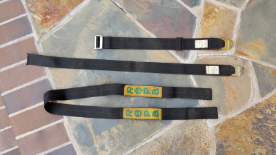 1973 Porsche REPA Racing Harness, pn 801, OEM - Photo 5