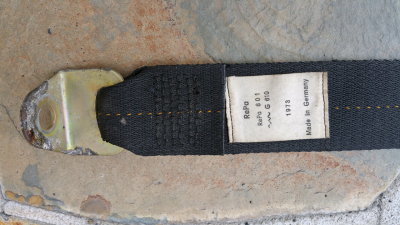 1973 Porsche REPA Racing Harness, pn 801, OEM - Photo 61