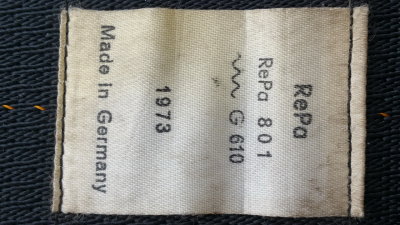 1973 Porsche REPA Racing Harness, pn 801, OEM - Photo 41