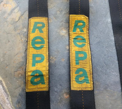 1973 Porsche REPA Racing Harness, pn 801, OEM - Photo 9