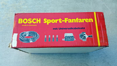 BOSCH Sport-Fanfaren Dual Tone 6v Electric Horns, NOS - Photo 12