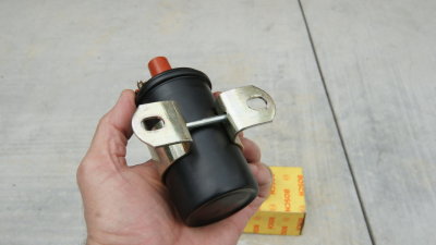 NOS #2 - BOSCH Twin Ignition Coil, pn 0.221.121.001, Date Code: 749 Sep/87 - Photo 13