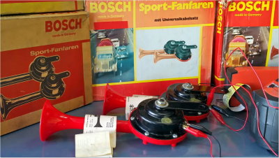 BOSCH Sport-Fanfaren Dual-Tone Electric Horns 6v and 12v