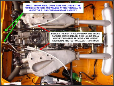 Monte Carlo Factory 914-6 GT vin 914.143.0141 Knupfing Restoration - Rally Parking Brake Configuration Questions