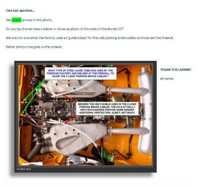20151105 eMail to Armin Knupfing - Regarding 914-6 GT Factory Rally Parking Brake - Page 3