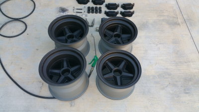 911 RSR Brake Calipers Parts and 917 V-Spoke Magnesium Wheels ALL PARTS OEM - Photo 20