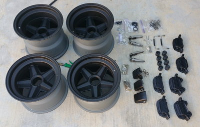 911 RSR Brake Calipers Parts and 917 V-Spoke Magnesium Wheels ALL PARTS OEM - Photo 22
