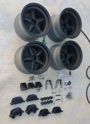 911 RSR Brake Calipers Parts and 917 V-Spoke Magnesium Wheels ALL PARTS OEM - Photo 23