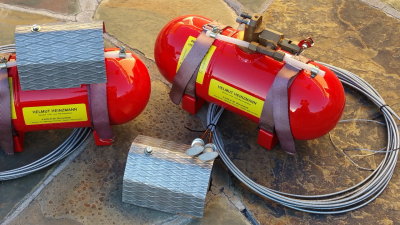 Heinzmann Fire Bottle System, Reproduction - Photo 23