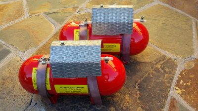 Heinzmann Fire Bottle System, Reproduction - Photo 1