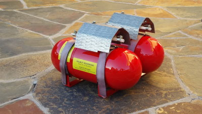 Heinzmann Fire Bottle System, Reproduction - Photo 2