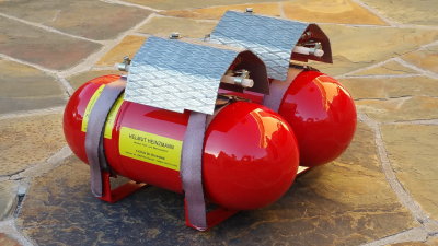 Heinzmann Fire Bottle System, Reproduction - Photo 3