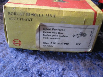 BOSCH Sport Fanfares 12v OEM NOS - Photo 2