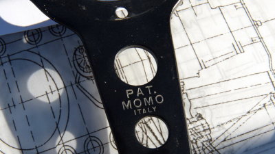 Joe Siffert / Solar Productions Momo Italy Prototipo Leather Covered Steering Wheel - Photo 7