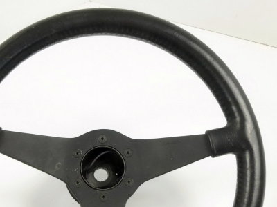 Porsche 911 - Moto-Lita 365mm Racing Leather Steering Wheel, 3 Solid-Spoke - Photo 4