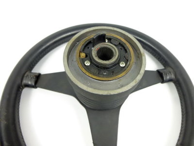 Porsche 911 - Moto-Lita 365mm Racing Leather Steering Wheel, 3 Solid-Spoke - Photo 24