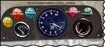 914-6 to 917K Gauge Cluster Panel - Photo 30