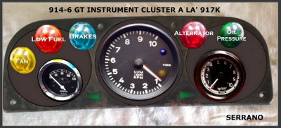 914 Dash Instrument Cluster / 917 Digital Mock-Up Concept